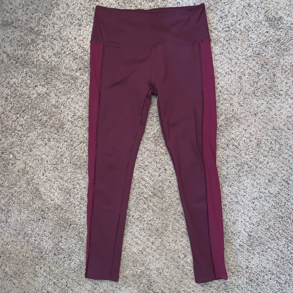 Maroon Leggings